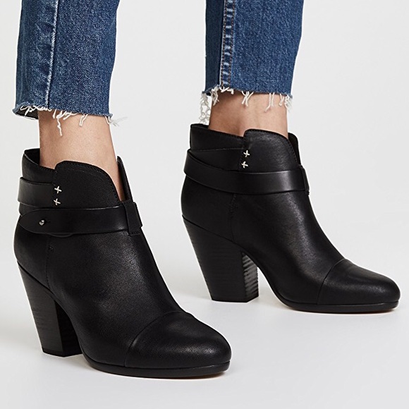 rag & bone Shoes - Rag & Bone Harrow Leather Ankle Boots